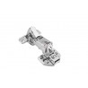 BISAGRA CAZ RECTA+BASE 3D 165 CON PISTON