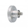 SOPORTE TUBO PARED CABINA INOX