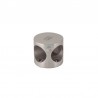 CONECTOR CABINA 2 ORIFICIOS INOX