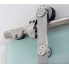 SISTEMA CORREDERA VISTO CRISTAL INOX