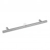 TIRADOR BARRA REDONDA 256MM INOX