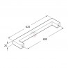MANILLON DOBLE CUADRADO 25/600 INOX 304