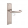 MANILLA U PLACA RECTANG. 230X50MM INOX