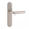 MANILLA L CURVA PLACA OVALADA INOX