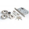 KIT CORREDERA BOMBILLO LATON SATINADO