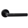 MANILLA L RECTA ROSETA INOX - NEGRO