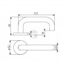 MANILLA U ROSETA INOX