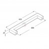 MANILLON DOBLE CUADRADO 25/400 INOX 304
