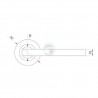 MANILLA ELEGANT C/R 02 ALUMINIO NEGRO