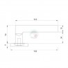 MANILLA ELEGANT C/R 02 ALUMINIO NEGRO