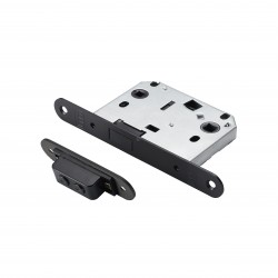 PICAPORTE MAGNETICO 70mm NEGRO