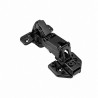 BISAGRA PISTON 165º ACODADA+BASE NEGRO