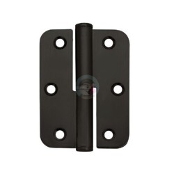 PERNIO 90x65 INOX C/REDONDO DCHA - NEGRO