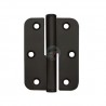 PERNIO 90x65 INOX C/REDONDO DCHA - NEGRO