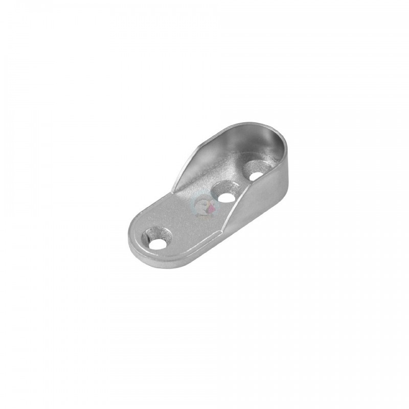 SOPORTE LATERAL TUBO ARMARIO PLATA