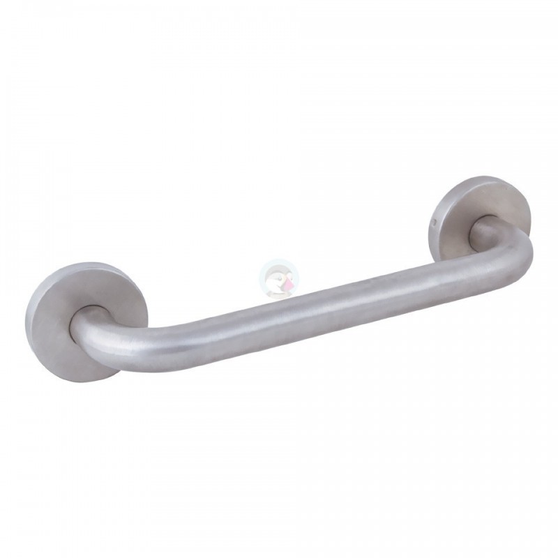 MANILLON CURVO ROSETA 200MM INOX