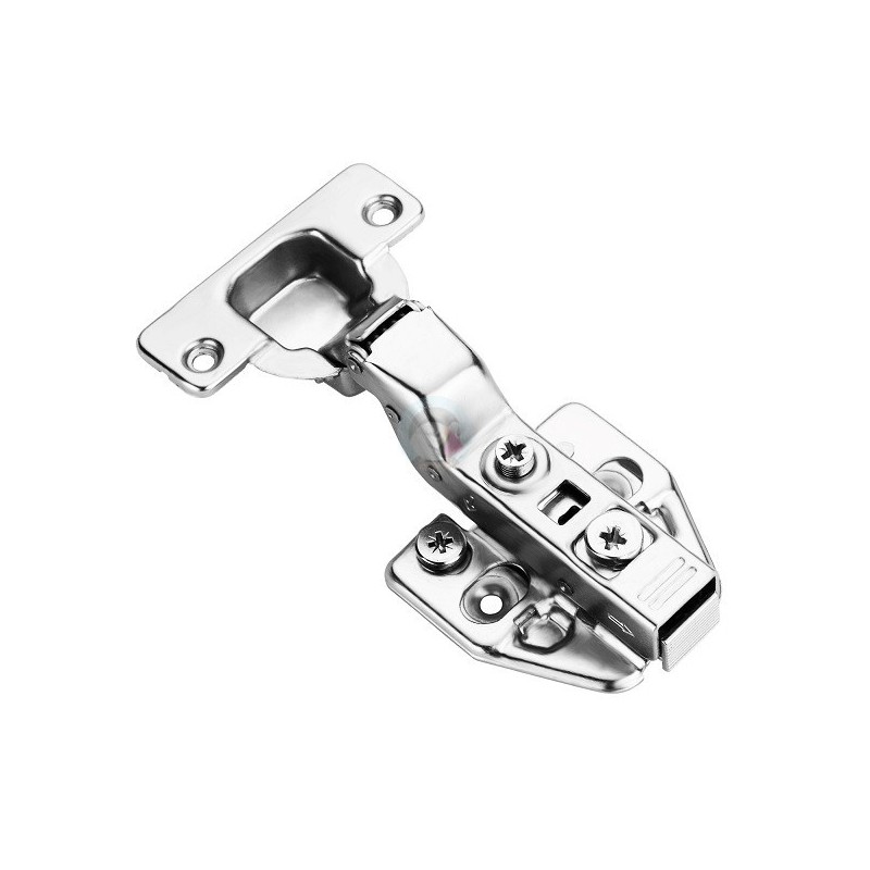 BISAGRA S/CODO + BASE 3D CLIP PISTON