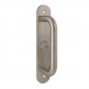 MANILLON PLACA OVAL INOX