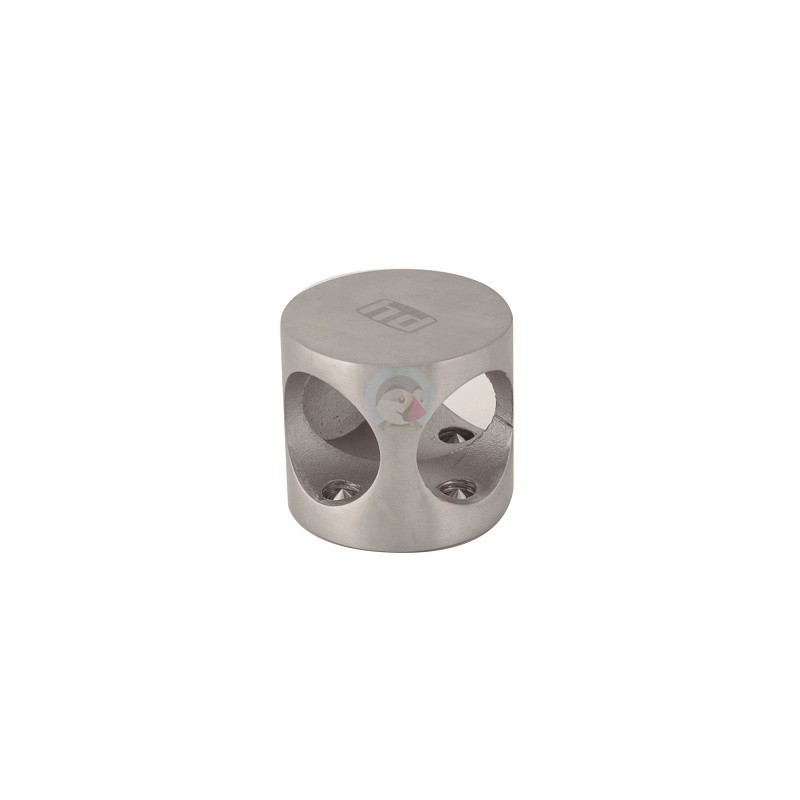 CONECTOR CABINA 3 ORIFICIOS INOX