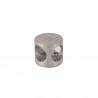 CONECTOR CABINA 3 ORIFICIOS INOX