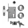 KIT CORREDERA BOMBILLO BOTON NIQUEL SAT