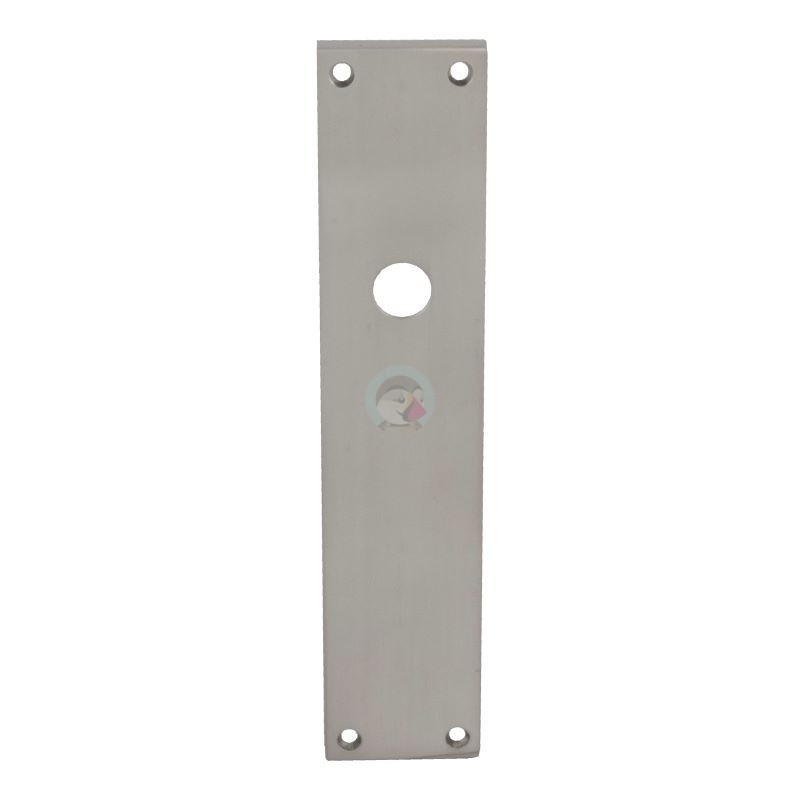 PLACA  RECTANGULAR NIQUEL SATINADO