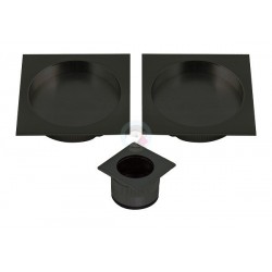 KIT CORREDERA CUADRADO NEGRO