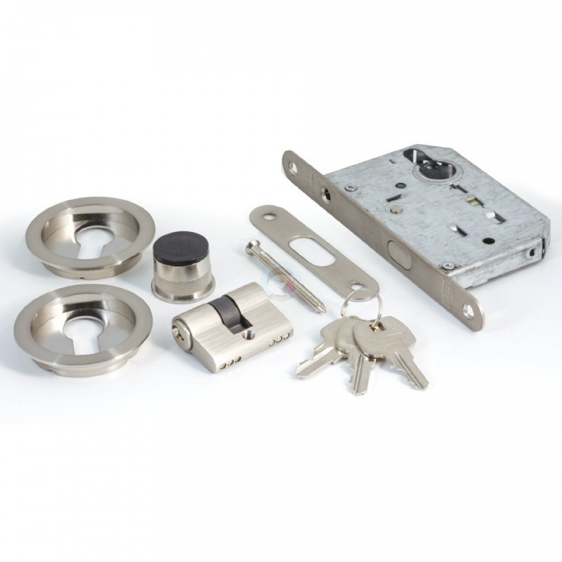 KIT CORREDERA C/BOMBILLO FRENTE 20mm NIQ