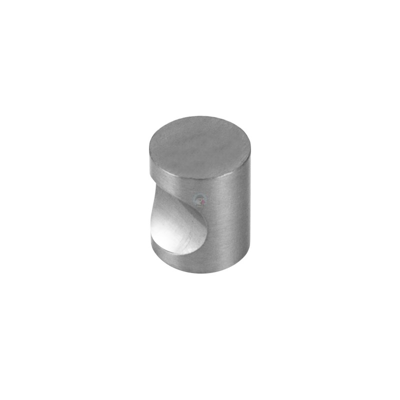 TIRADOR UÑERO 25MM NIQUEL SATINADO