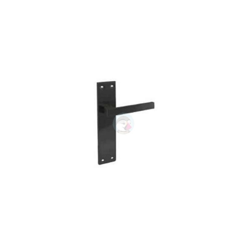 MANILLA CUBO PLACA ZAMAK NEGRO
