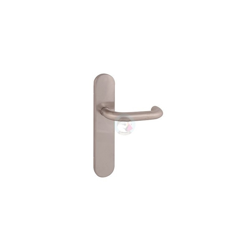 MANILLA U PLACA OVALADA INOX