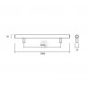 MANILLON DOBLE 30/1800/2000 INOX 304